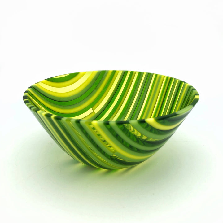 Dropout Vessel 8 - Green and Gold