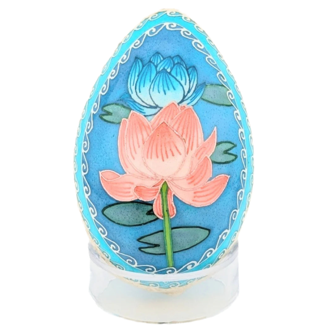 Contemporary Pysanky: Lotus