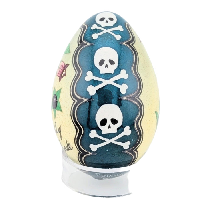 Contemporary Pysanky: Poison Garden - Deadly Nightshade